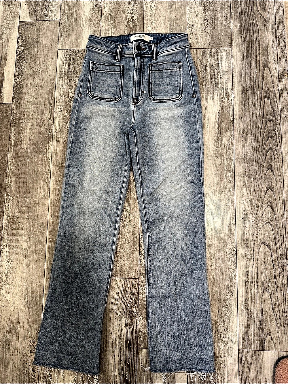 HIDDEN Straight Leg Jeans Blue Waist 25